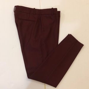 J Crew straight leg pants.